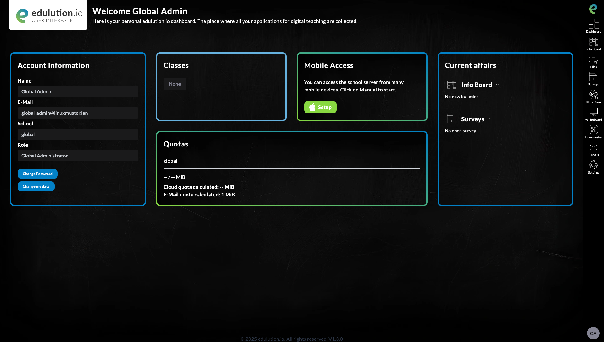 edulutionUI Dashboard