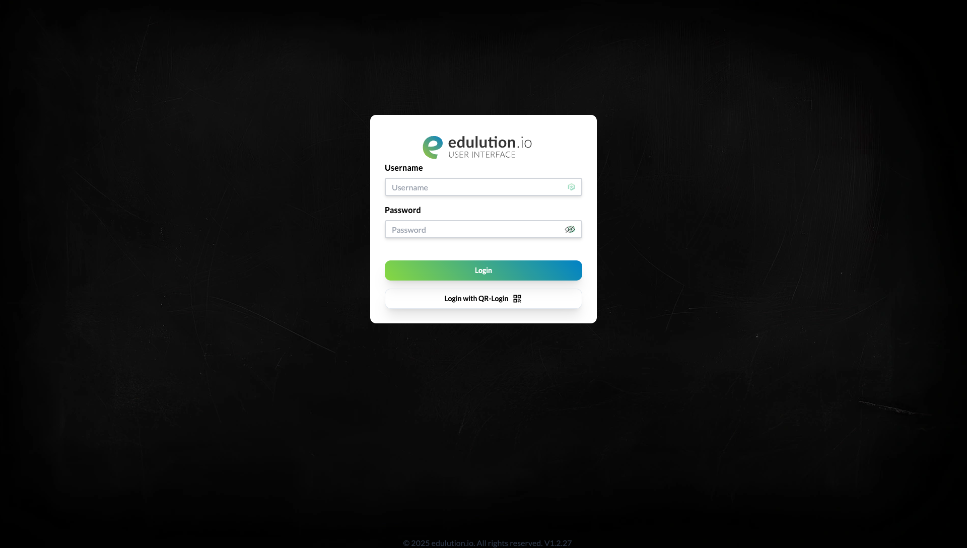 edulutionUI Login-Seite