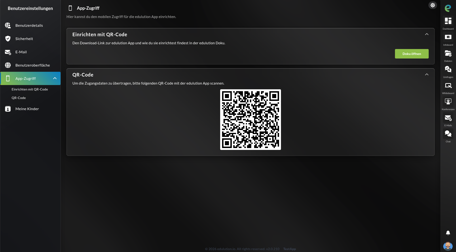 App-Zugriff