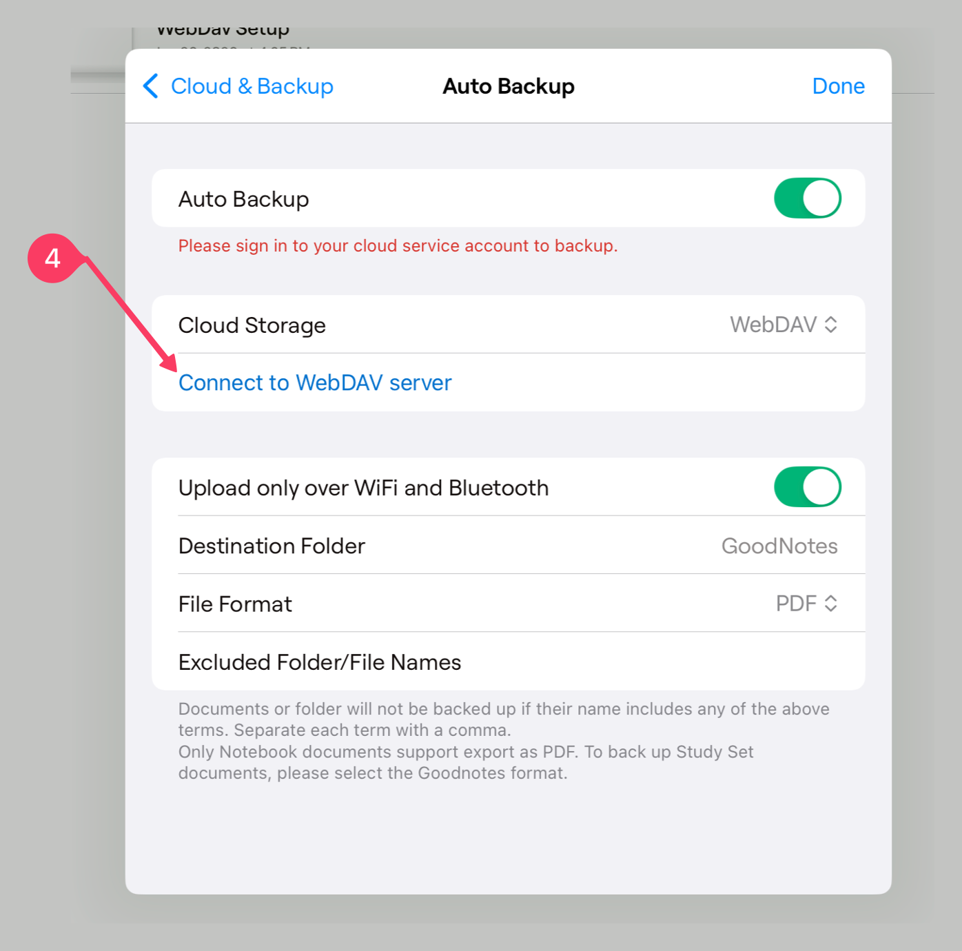 WebDAV als Cloud-Speicher